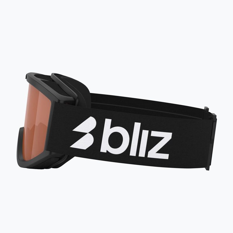 Gyerek sí-szemüveg Bliz Pixie Jr matte black/orange 4