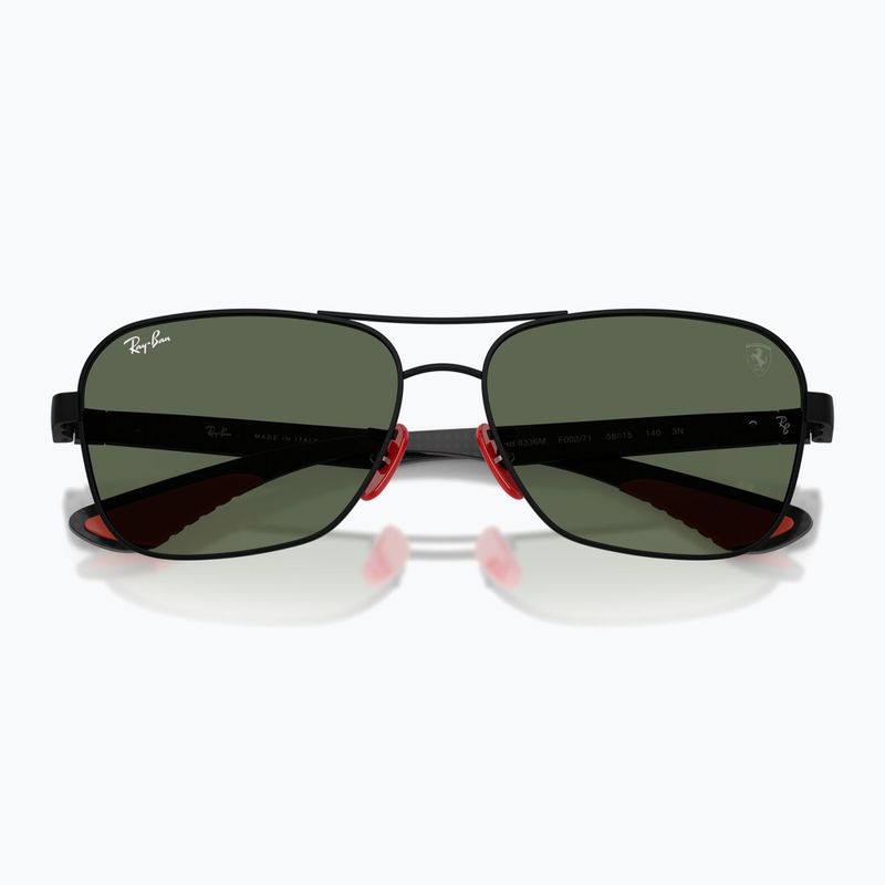 Napszemüveg Ray-Ban Rb8336M Scuderia matt black/dark green 3