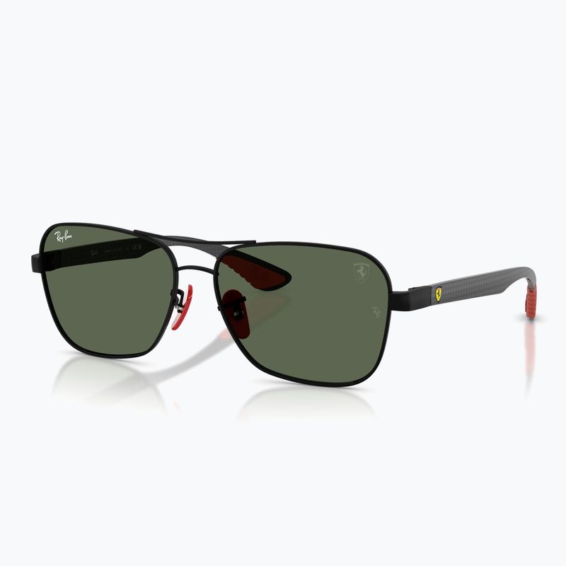 Napszemüveg Ray-Ban Rb8336M Scuderia matt black/dark green 4
