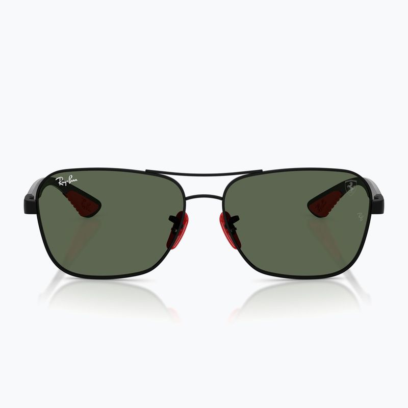 Napszemüveg Ray-Ban Rb8336M Scuderia matt black/dark green 6