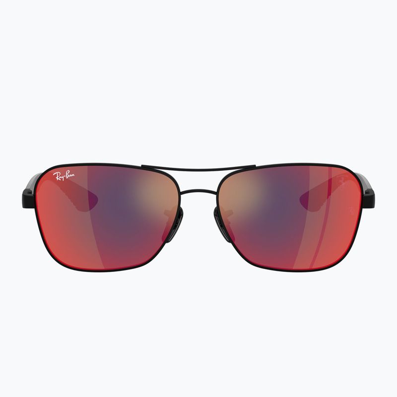 Napszemüveg Ray-Ban Rb8336M Scuderia matt black/dark grey mirror blue/red 2