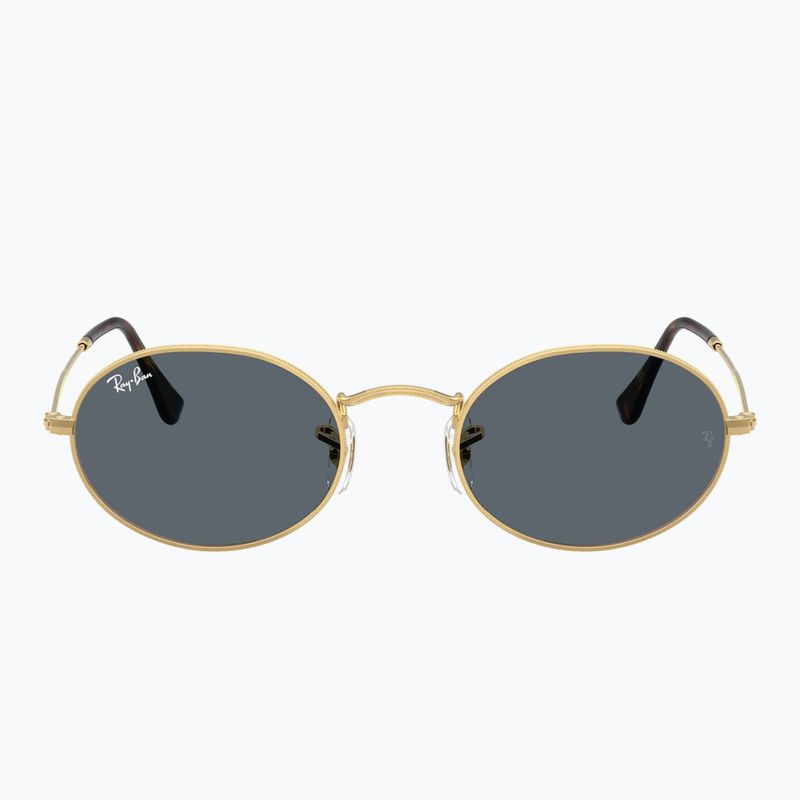 Napszemüveg Ray-Ban Oval arista gold/blue 2