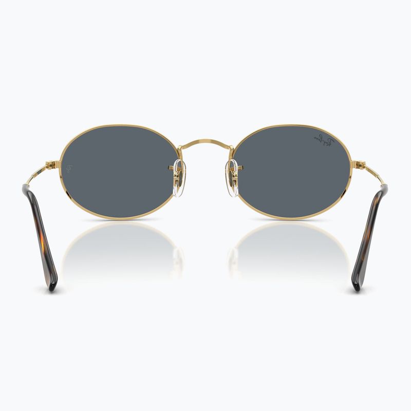 Napszemüveg Ray-Ban Oval arista gold/blue 5