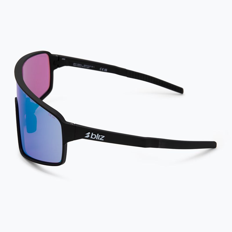 Bliz P001S Nano Optics Nordic Light matt fekete/begónia/ibolyakék multi napszemüveg 4