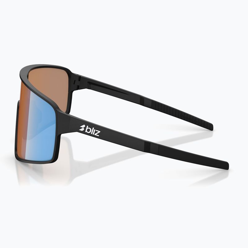 Bliz P001S Nano Optics Nordic Light matt fekete/korall/ narancssárga kék multi napszemüveg 4