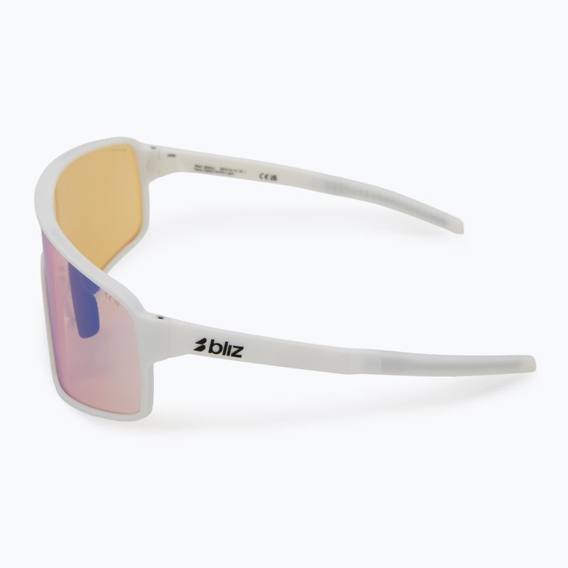 Bliz P001S Nano Optics Nordic Light matt fehér/korall/narancs kék multi napszemüveg 4