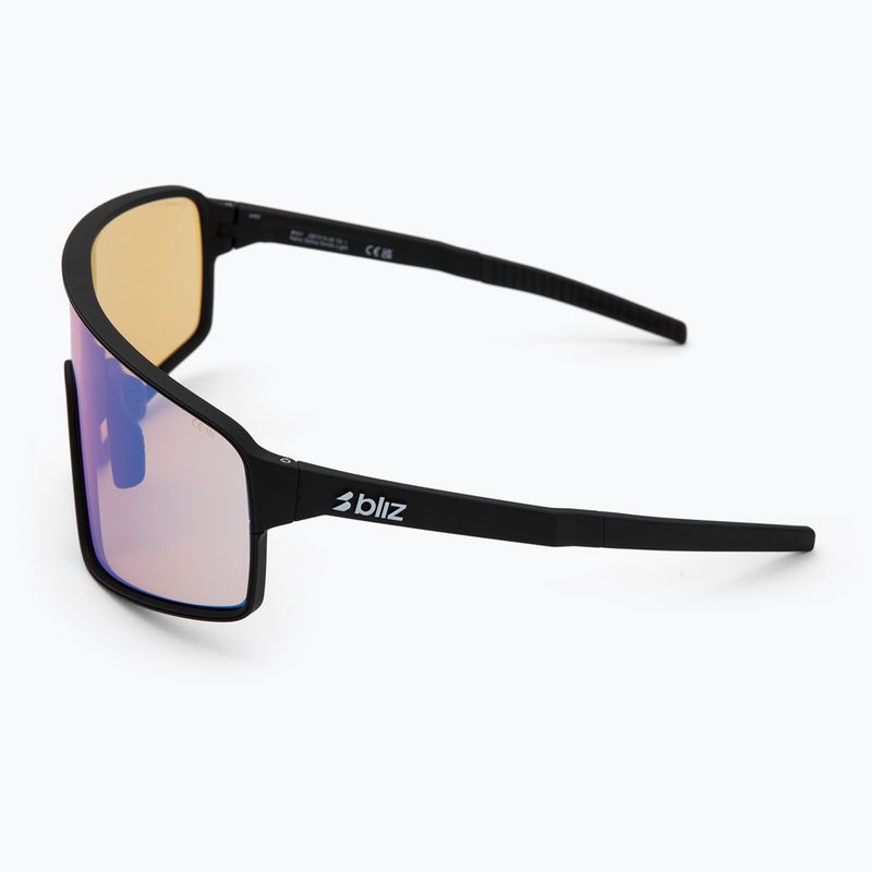 Bliz P001 Nano Optics Nordic Light matt fekete/korall/narancs kék multi napszemüveg 4