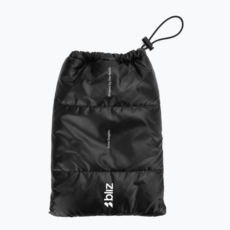 Bliz P001 matt fekete/szürke kék tükör napszemüveg 5