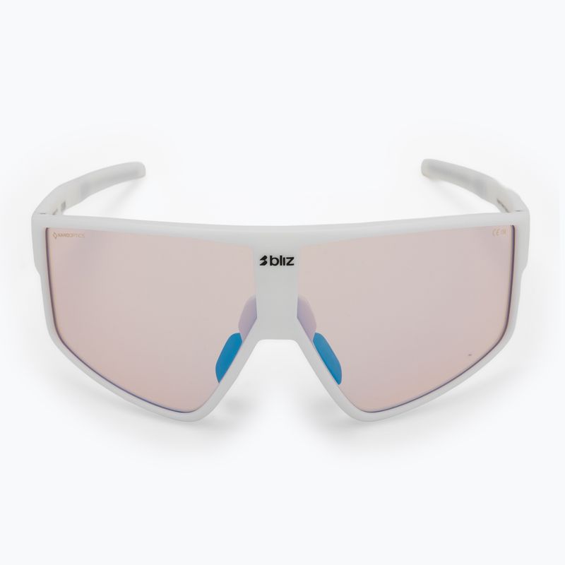 Bliz P002S Nano Optics Nordic Light matt fehér/korall/narancs kék multi napszemüveg 3