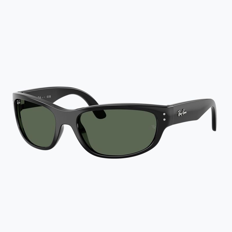Gyerek napszemüveg Ray-Ban Balorama Bio Based black/dark green 4