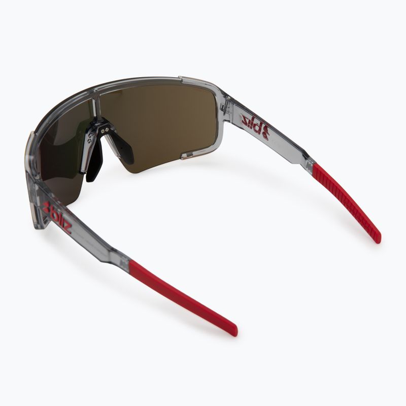 Napszemüveg Bliz P003 transparent dark grey/brown red multi 2