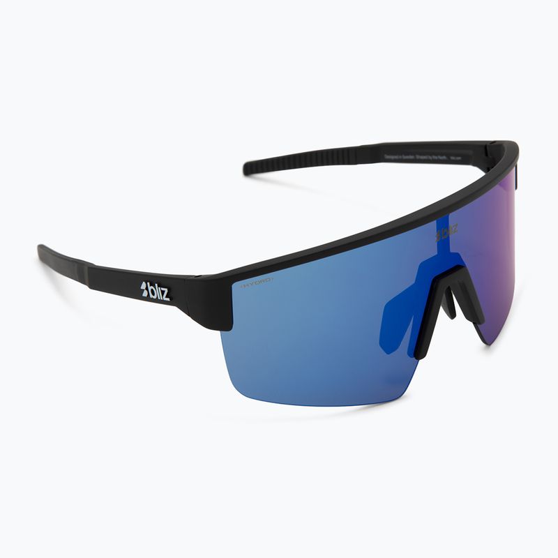 Napszemüveg Bliz P004 Small matte black/grey blue mirror