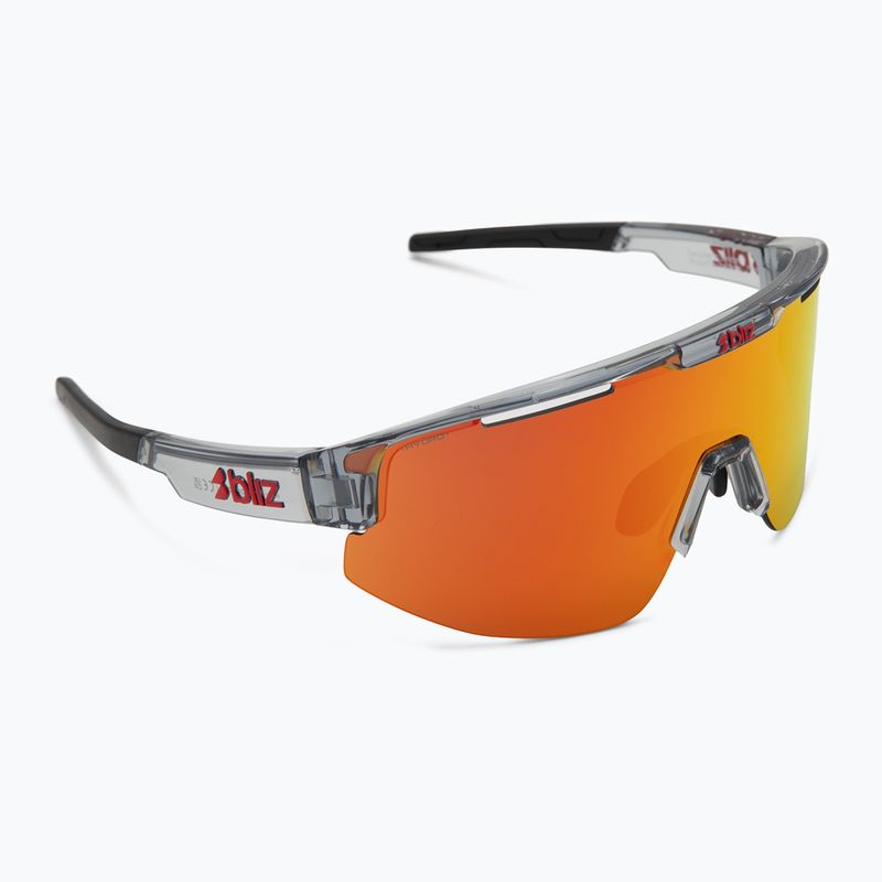 Napszemüveg Bliz Matrix transparent dark grey/brown red multi