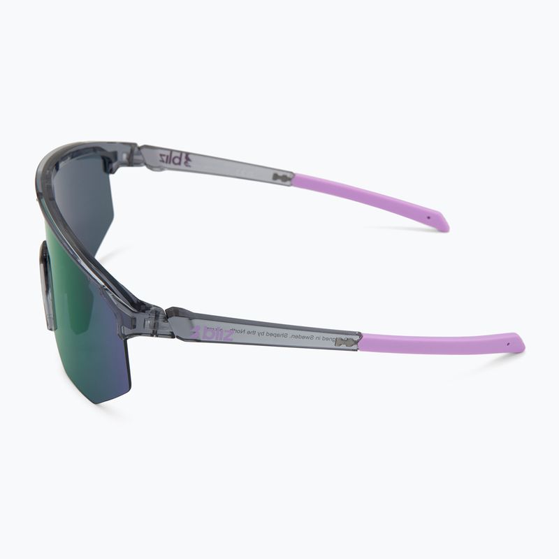 Napszemüveg Bliz Hero Small crystal black/grey purple multi 4
