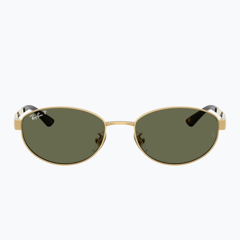 Napszemüveg Ray-Ban RB3774D arista gold/dark green polarized 2