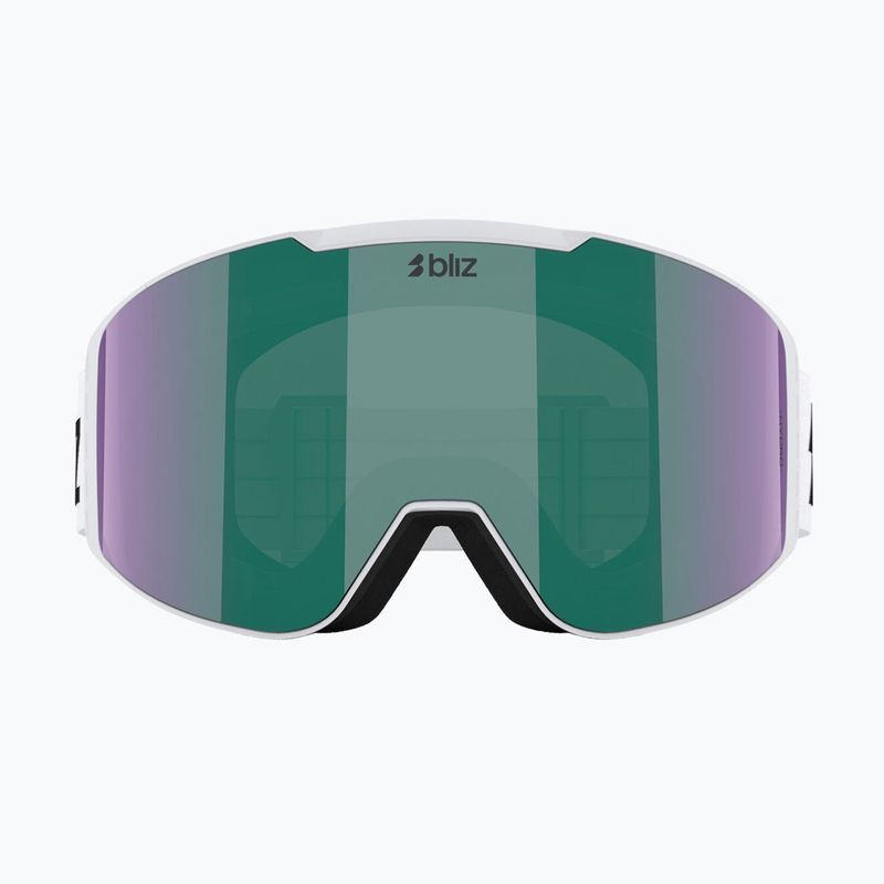 Síszemüveg Bliz G004 matte white/brown/green multi 2