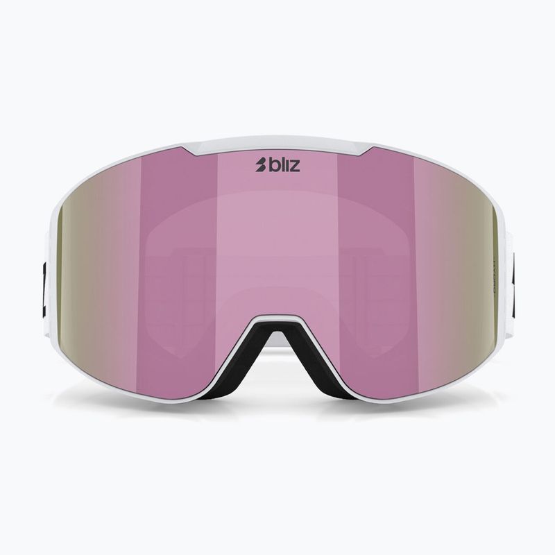 Síszemüveg Bliz G004 matte white/brown/pink multi 2