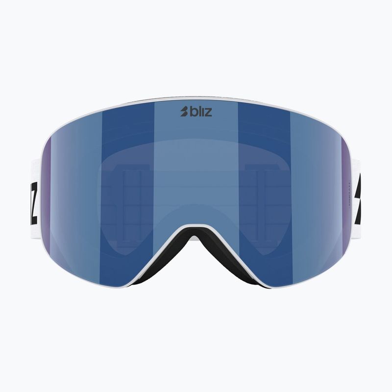 Síszemüveg Bliz Flow matte white/brown/blue multi 2