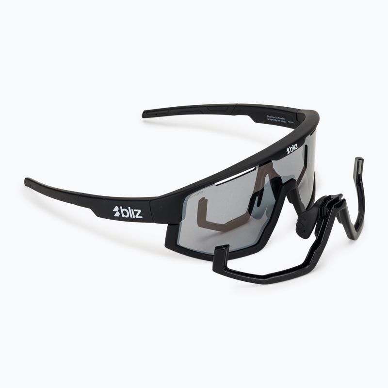 Napszemüveg Bliz Vision matte black/smoke silver mirror