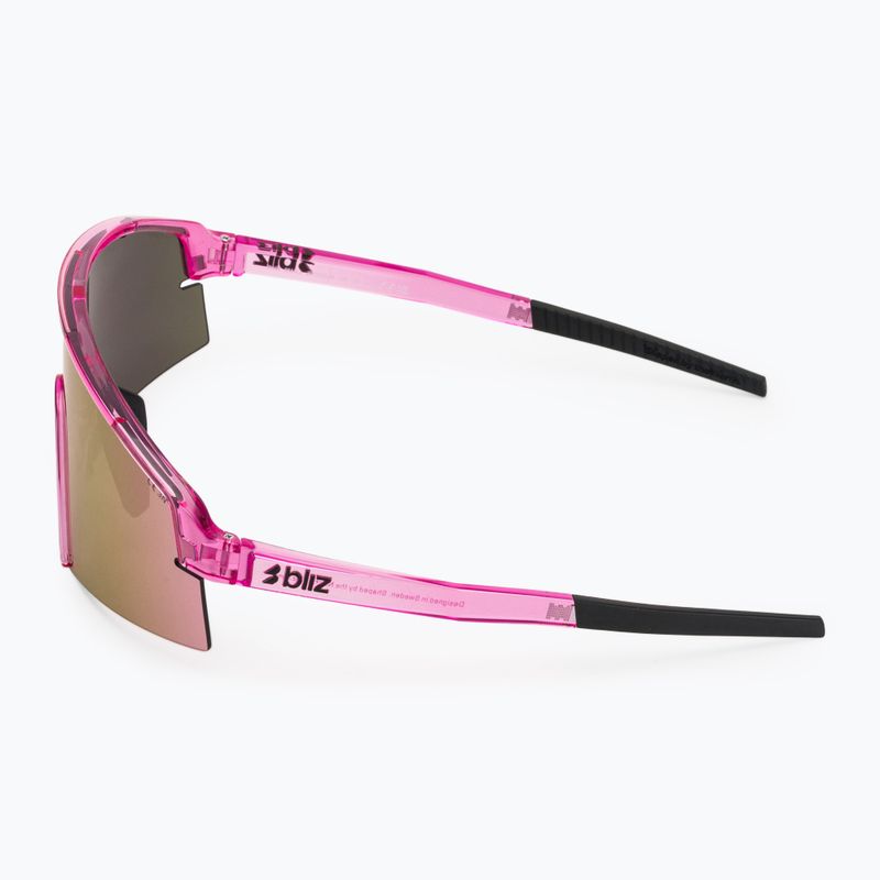 Napszemüveg Bliz P006S transparent pink/brown rose multi 4