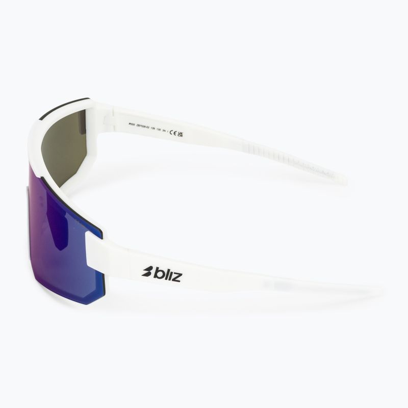Napszemüveg Bliz P005 matte white/smoke blue multi 4