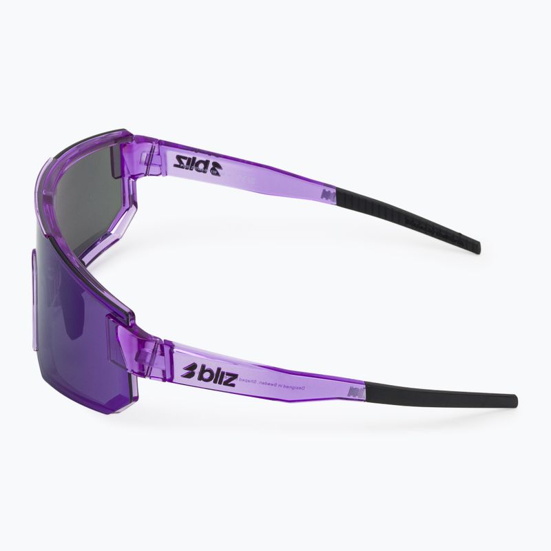Napszemüveg Bliz P005 transparent purple/smoke purple mirror 4