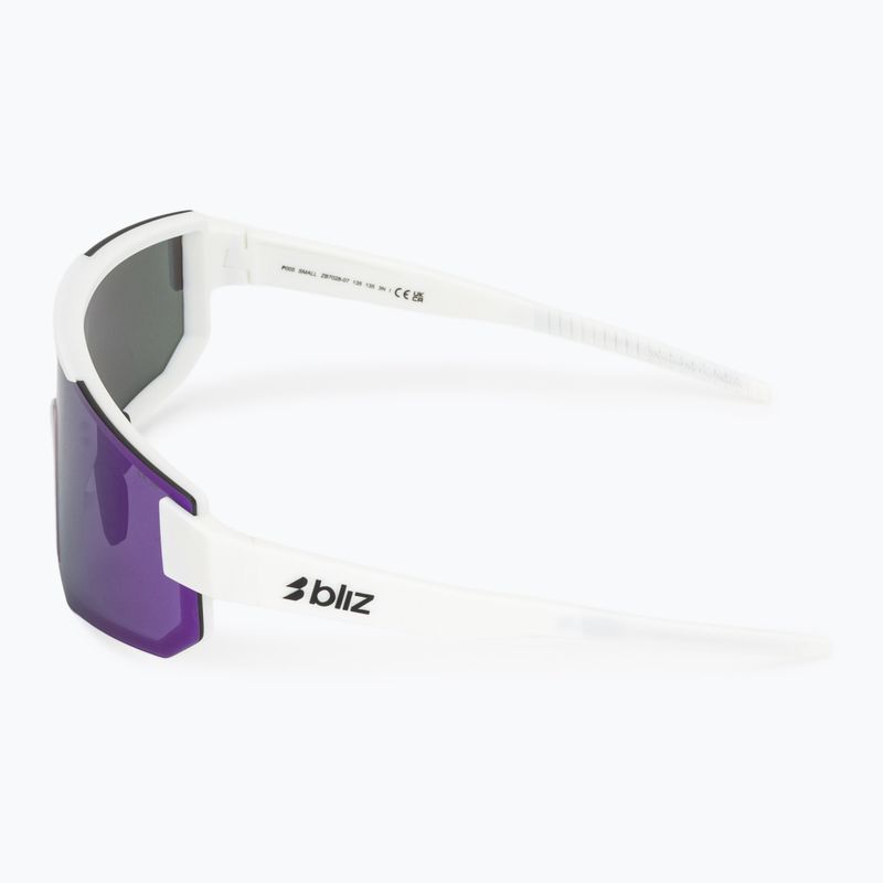 Napszemüveg Bliz P005S matte white/smoke purple mirror 4