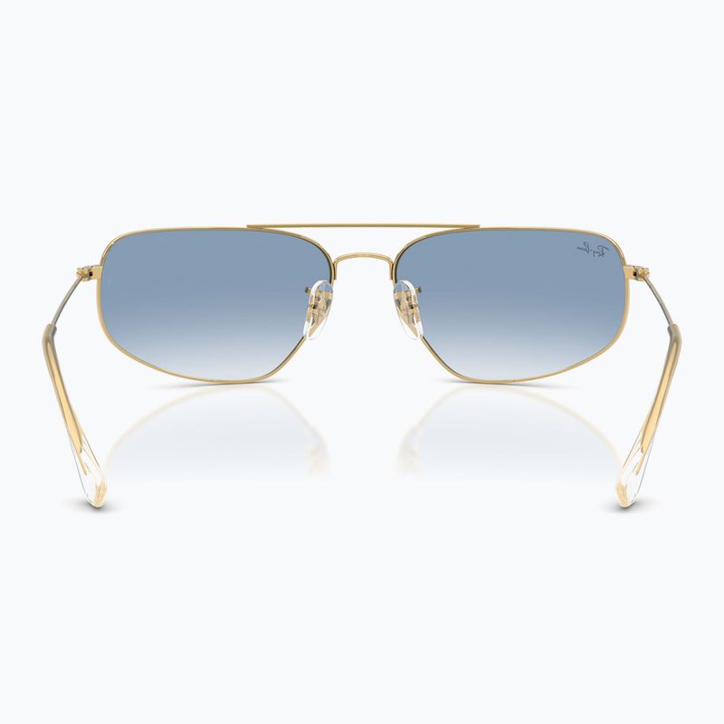 Napszemüveg Ray-Ban RB3780 arista gold/transparent blue gradient 5