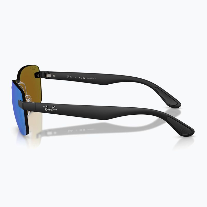Napszemüveg Ray-Ban RB4470 Polarized+ Lenses matte sand black/green chromance 6