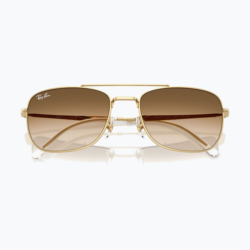 Napszemüveg Ray-Ban Bain Bridge arista gold/brown gradient 3