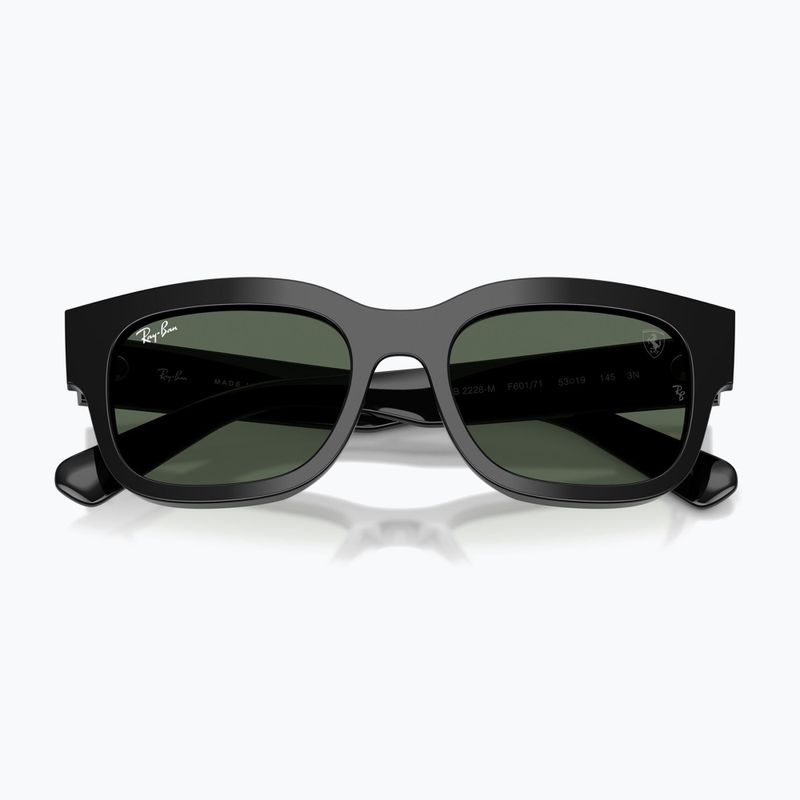 Napszemüveg Ray-Ban RB2228M Scuderia black/dark green 3