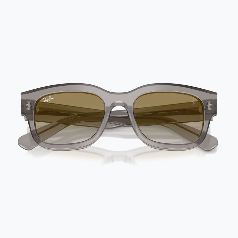 Napszemüveg Ray-Ban RB2228M Scuderia transparent grey/brown mirror gold 3