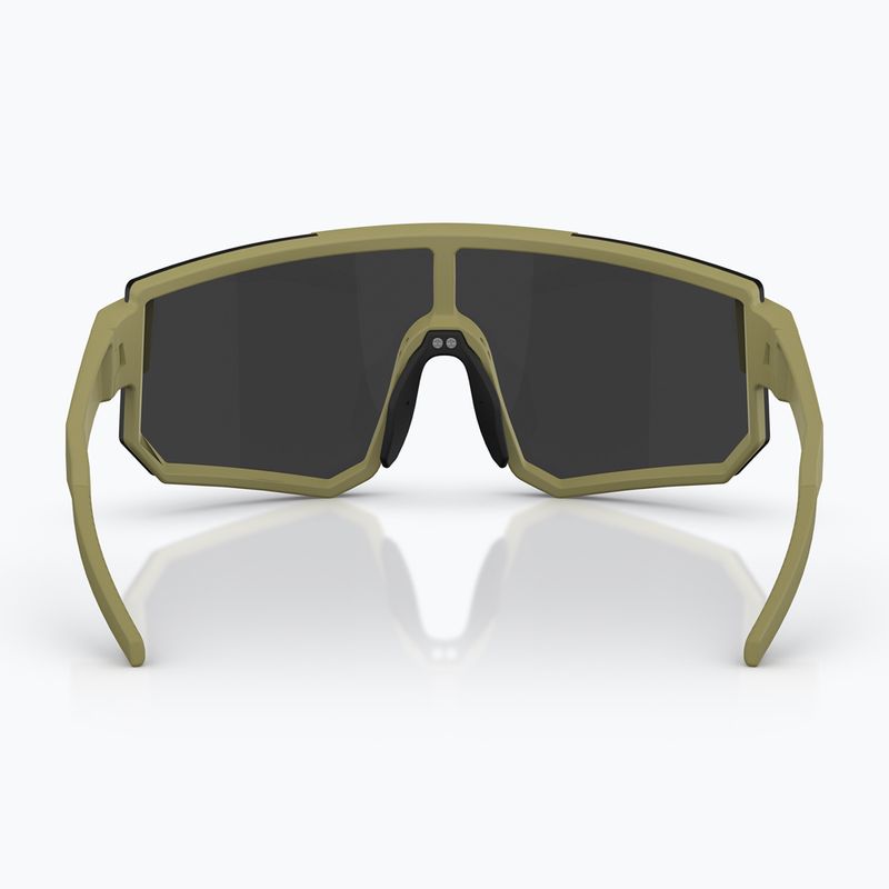 Napszemüveg Bliz P005 matte amber green/smoke silver mirror 4
