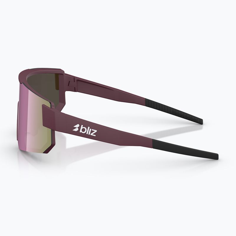 Napszemüveg Bliz P005S matte burgundy/brown rose multi 5