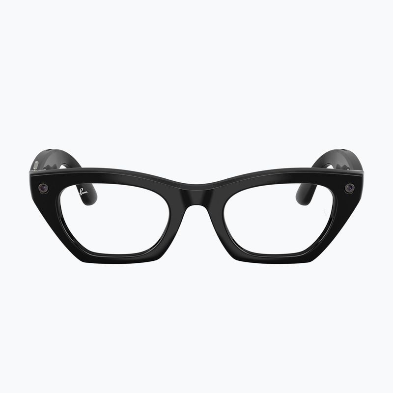 Kamerás szemüveg Ray-Ban Meta Zena shiny black/clear 2