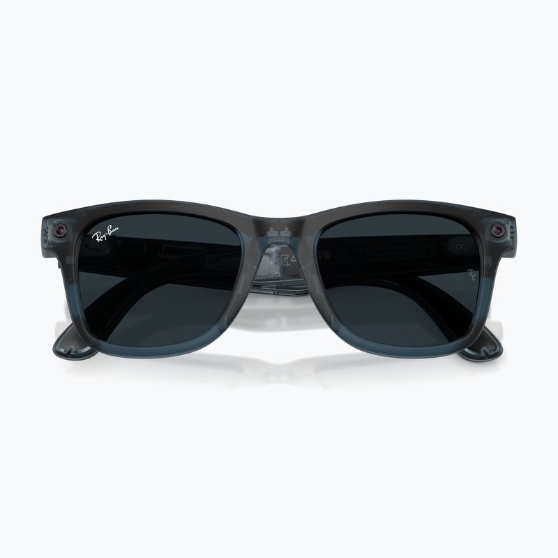 Kamerás szemüveg Ray-Ban Meta Wayfarer tp.mt.ocean/trs grey 9