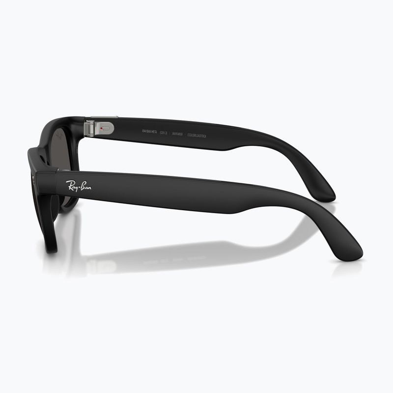 Kamerás szemüveg Ray-Ban Meta Wayfarer matte black/grey 6