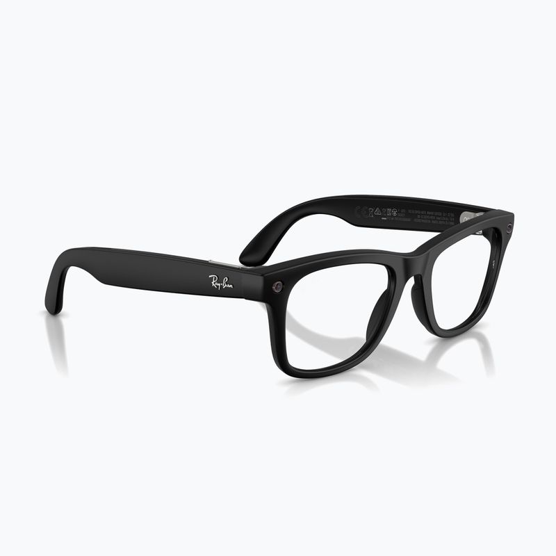 Kamerás szemüveg Ray-Ban Meta Wayfarer matte back/clear 4