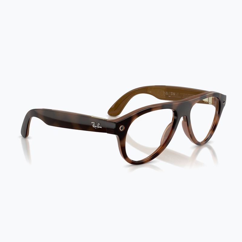 Kamerás szemüveg Ray-Ban Meta Aviator havana/trs brown 4