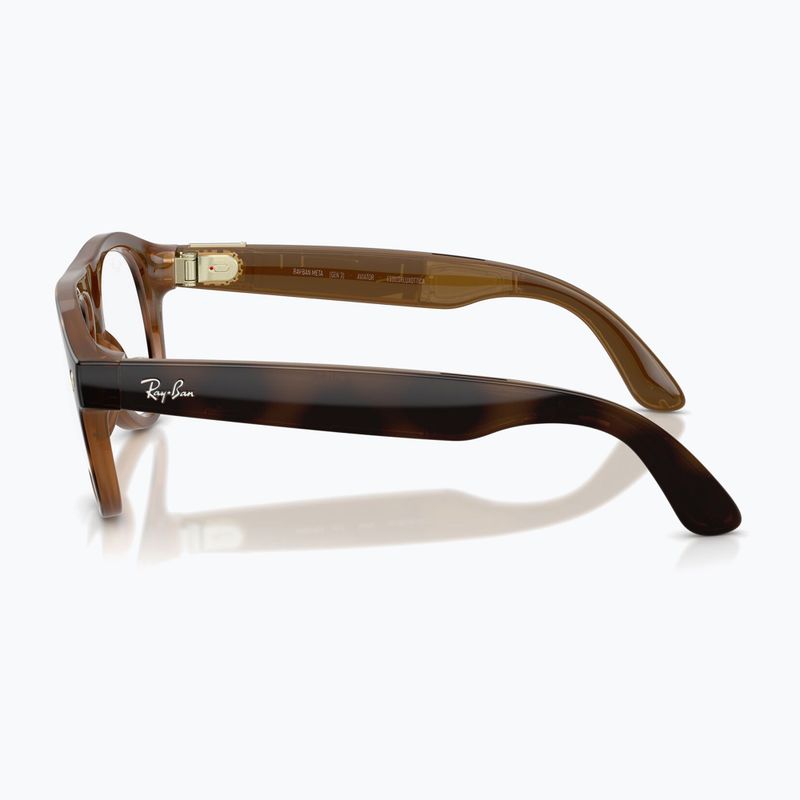 Kamerás szemüveg Ray-Ban Meta Aviator havana/trs brown 5