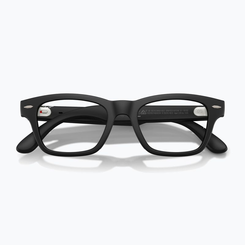 Kamerás szemüveg Ray-Ban Meta Burbank matte black/trs g.green 4
