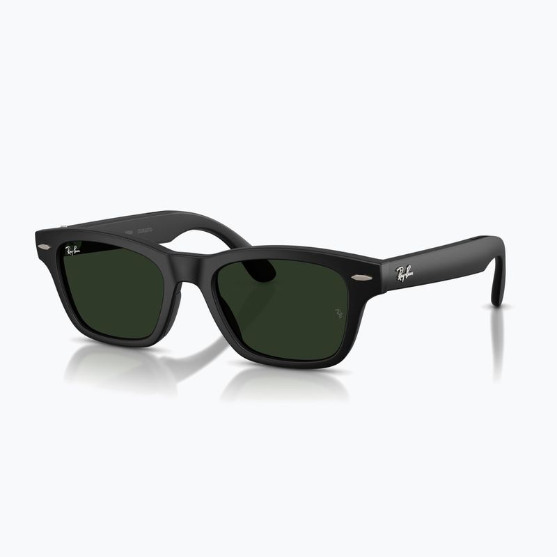Kamerás szemüveg Ray-Ban Meta Burbank matte black/trs g.green 6