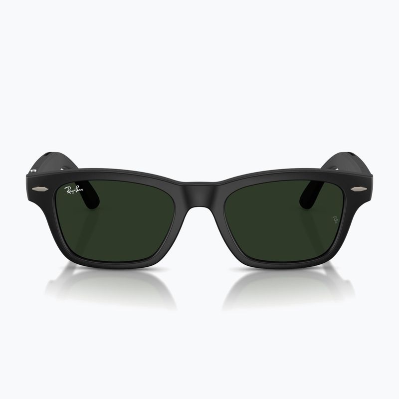 Kamerás szemüveg Ray-Ban Meta Burbank matte black/trs g.green 7