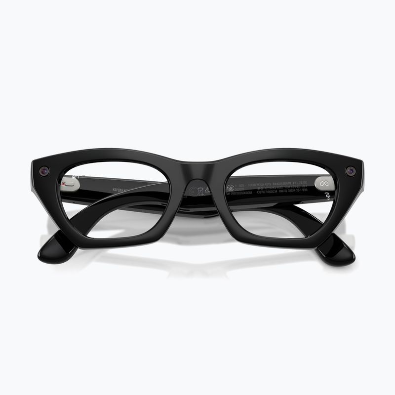 Kamerás szemüveg Ray-Ban Meta Zena shiny black/trs g. green 3
