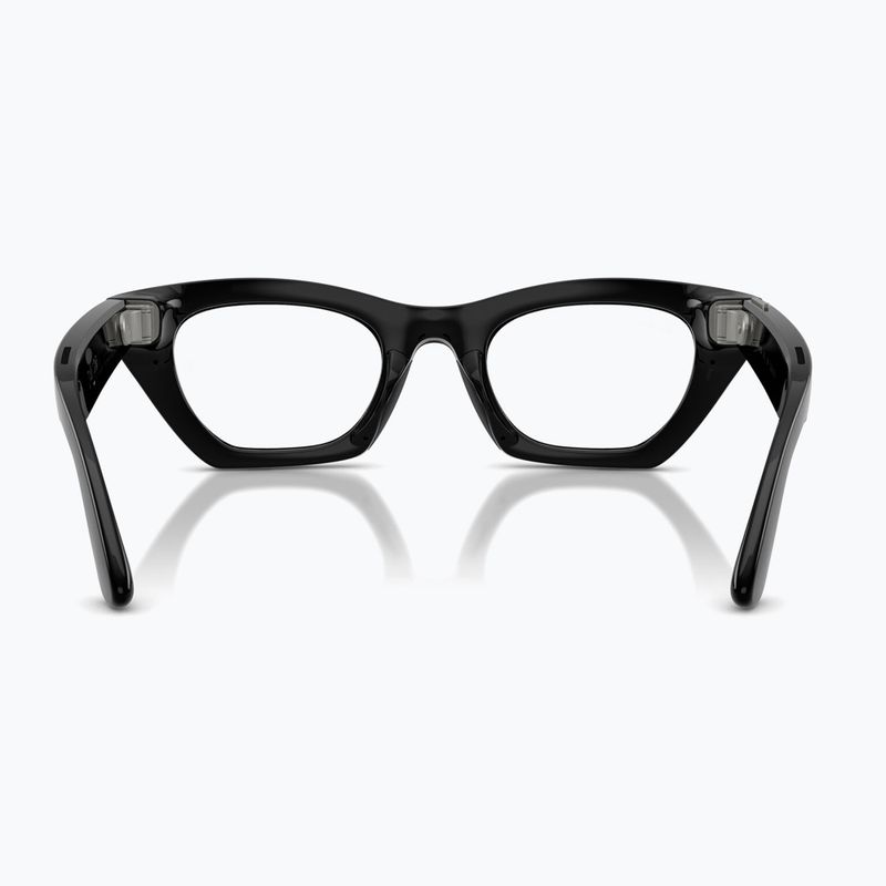 Kamerás szemüveg Ray-Ban Meta Zena shiny black/trs g. green 4
