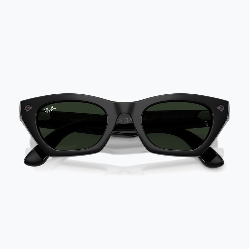 Kamerás szemüveg Ray-Ban Meta Zena shiny black/trs g. green 8