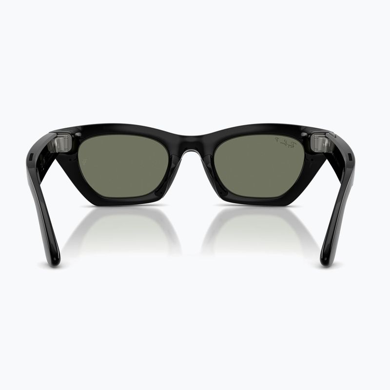 Kamerás szemüveg Ray-Ban Meta Zena shiny black/g15 green polar 3