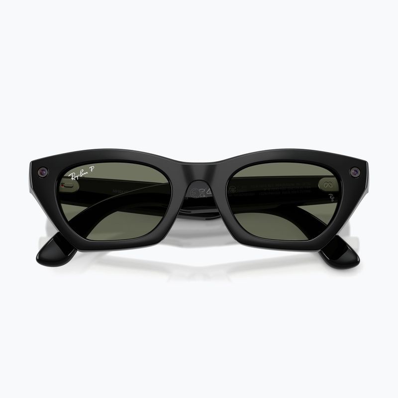 Kamerás szemüveg Ray-Ban Meta Zena shiny black/g15 green polar 6