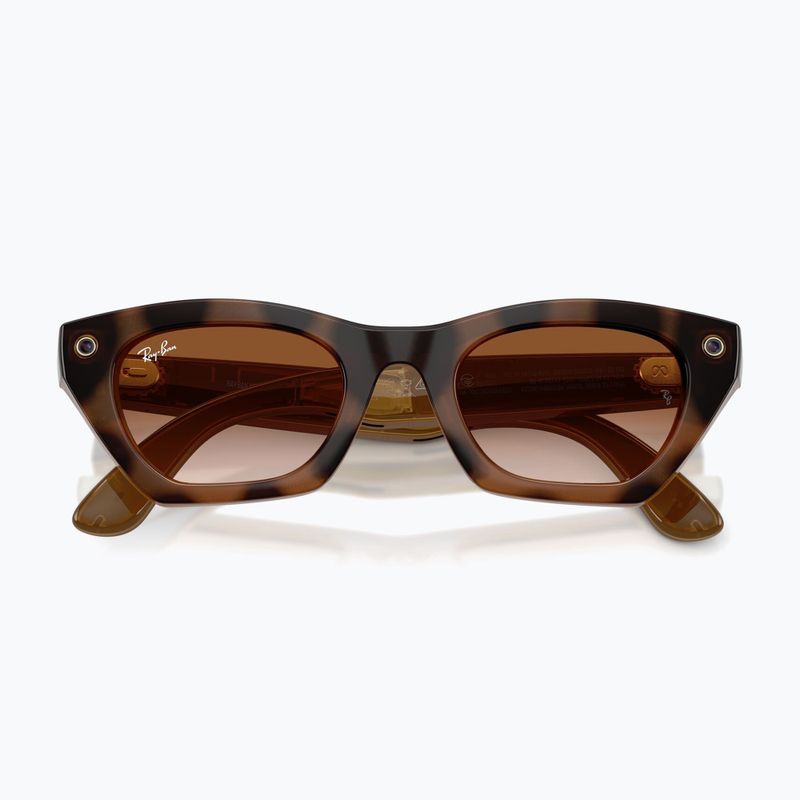 Kamerás szemüveg Ray-Ban Meta Zena havana/gradient brown 6