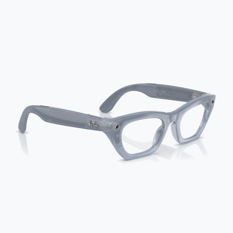 Kamerás szemüveg Ray-Ban Meta Zena milky grey lilac/trs copper 4